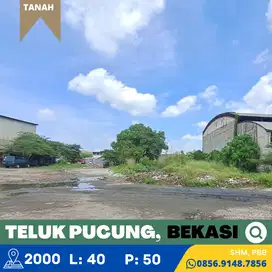 Tanah Murah, Siap Bangun,SHM di Teluk Pucung 5 menit ke Stasiun Bekasi