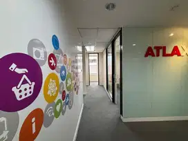 SEWA KANTOR DI JAKATA SELATAN KUNINGAN  236M² PARTISI 256K NEGO