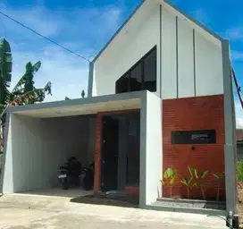 DIJUAL RUMAH SCSNDINAVIAN DEKAT KULINER CANGKOL MOJOLABAN
