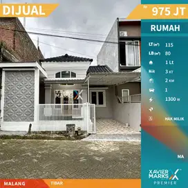 Dijual Rumah Dekat Kampus Siap Huni di Tidar Malang