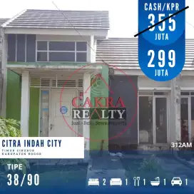Dijual Rumah RE Gold Murah Luas Tanah 90m² di Citra Indah City