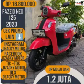 ALL NEW FAZZIO NEO 2023 SECOND LIKE NEW