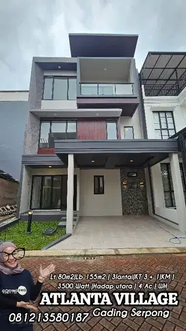 dijual Rumah baru siap huni di gading serpong