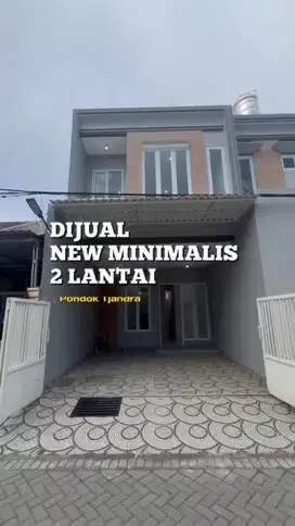 Dijual Rumah New Minimalis 2 lantai Pondok Tjandra