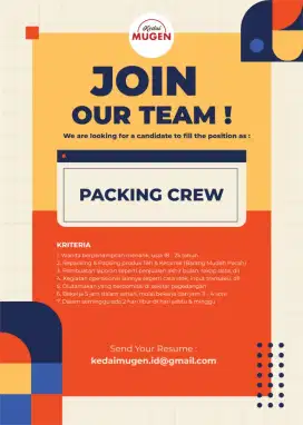 Packing & Repack Crew