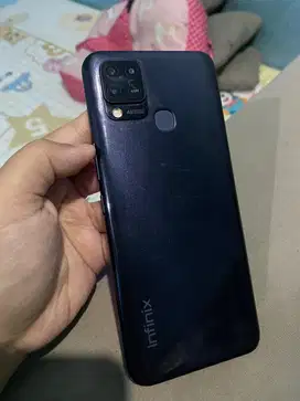 infinix hot 10s 6/128 fullset no minus