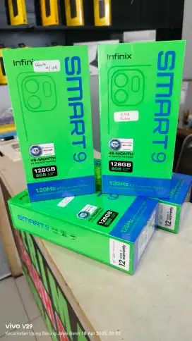 Infinix Smart 94+4/128gb baru segel box fresh promo