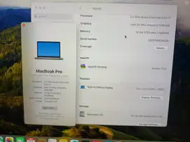 MacBook Pro 2020 i7 16/1 TB