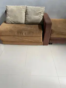 Dijual 1Set Sofa Bed Seken