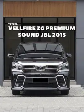 Toyota NEW Vellfire 2.5 ZG Premium Sound Automatic CBU Hitam 2015.