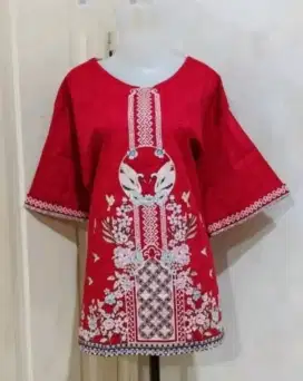Atasan Blouse Batik Jumbo