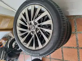Velg Lexus R18, mulus dijamin + Ban Pirelli Cinturato Rosso