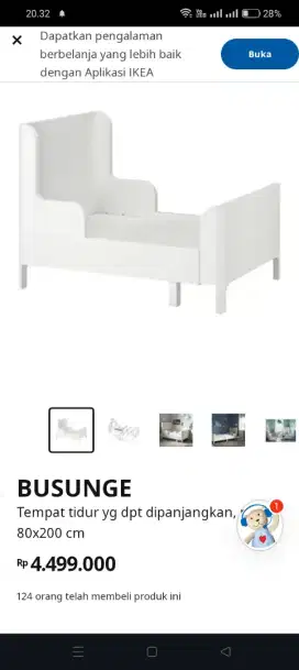 Ranjang IKEA BUSUNGE