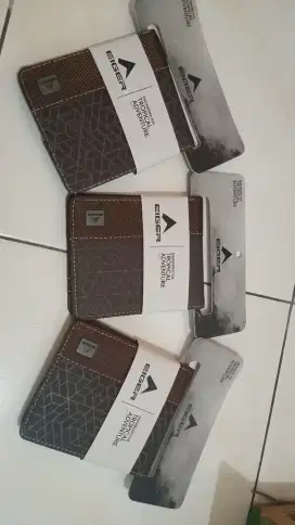 Dijual Cepat Dompet Eiger 100% Original Bahan Canvas BARU Lengkap Box