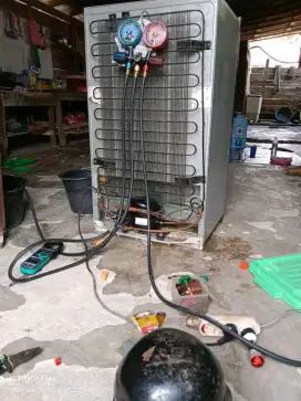 Jasa service ac, kulkas, mesin cuci, pompa air, dan bongkar pasang ac