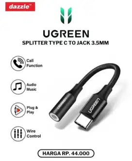 Audio adapter ugreen type C to Jack 3,5