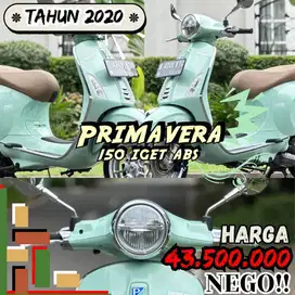 Piaggio Vespa Primavera Iget Abs 150 Facelift Th 2020 Warna Green Rela