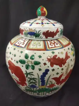Priok motif ikan