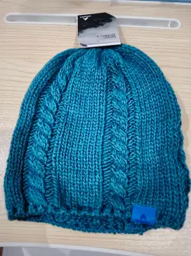 Topi/Kupluk/Beanie Dewasa Merk EIGER DIJAMIN ORIGINAL Biru L-XL