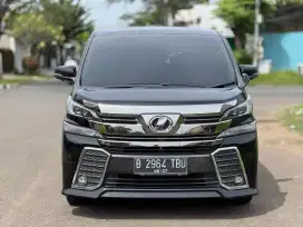 Toyota VELLFIRE ZG 2.5 AT 2016 Hitam