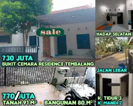 DIJUAL MURAH RUMAH BUKIT CEMARA RESIDEN BULUSAN TEMBALANG DEKAT UNDIP