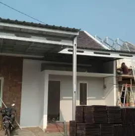 Kanopi rangka atap baja ringan Candi