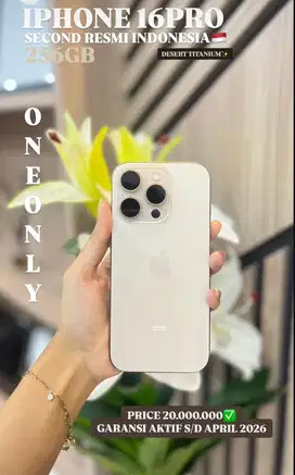 IPHONE 16PRO SECOND