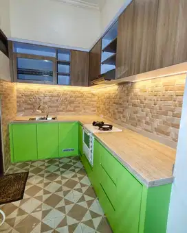 Interior Desain KITCHENSET  Backdrop Tv - Design Wardrobe Kitchen Set