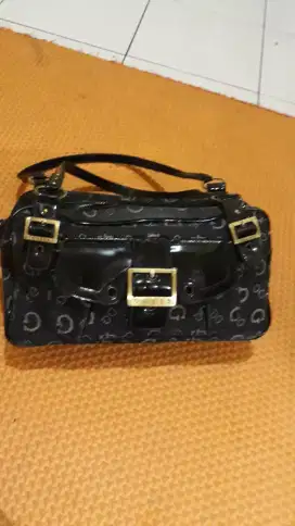 sling bag GUESS denim