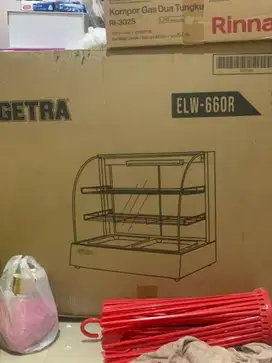 di jual etalase warmer fried chicken 1 pintu