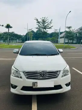 jual Inova 2013 warna putih mobil bagus