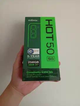 (BARU) Infinix Hot 50 5G 8/256, SEGEL Garansi Resmi, Bisa COD