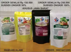 Minuman kesehatan Obat Herbal alami untuk segala penyakit