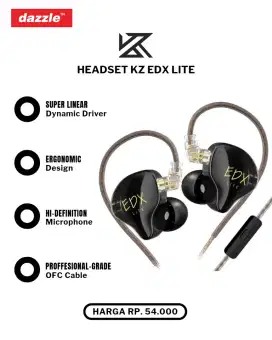 HEADSET KZ EDX LITE