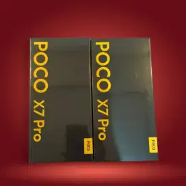 Poco x7pro 5G 12/512GB  unit baru garansi 1 tahun