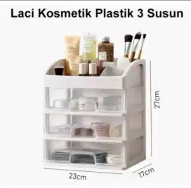 Rak kosmetik murah 3 susun