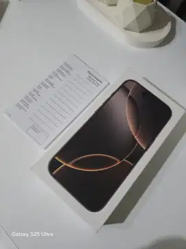 Dijual new iphone 16 pro 256 gb