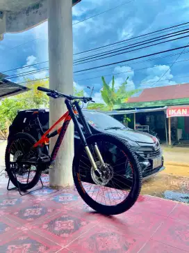 Sepeda Siskiu D5 sudah Upgrade Fork Depan