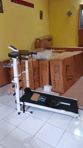 Ready treadmill manual 5  fungsi murah siap antar