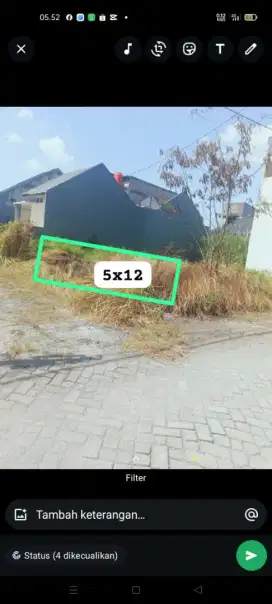 Tanah murah siap bangun di Laban wetan,lakarsantri