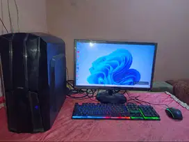 1 set komputer gaming editing murah