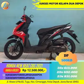 HONDA NEW BEAT CBS 2021 CASH/KREDIT ANGSURAN DIJAMIN PALING MURAH