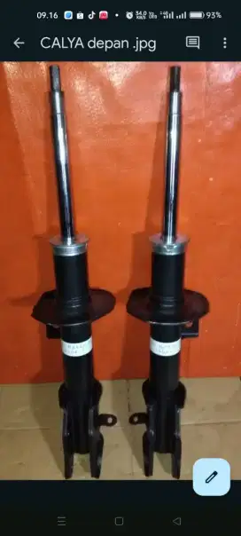 Shockbreaker Cayla Agya dan sigra depan