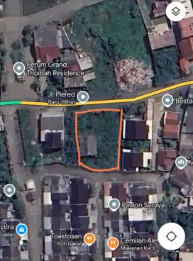 Dijual Cepat Tanah Tanpa Perantara LT. 700m²