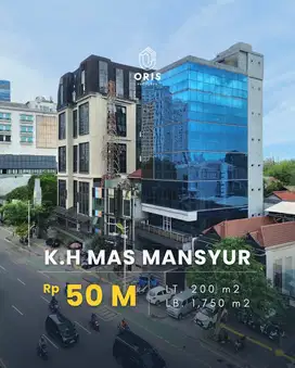 For Sale Brand New Building 8,5 Lantai Di K.H Mas Mansyur