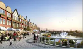 Rukan 3 Lantai La Riviera di PIK 2