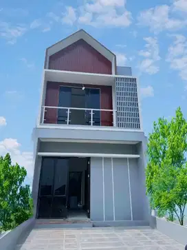RUMAH PINGGIR JALAN BISA TANPA DP DEKAT STASIUN & TOL