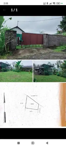 Tanah Kavling Siap Bangun sudah Ada Listrik dan PDAM