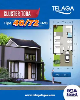 New Cluster Lokasi Terdepan Harga Mulai 400Jt-an - Telaga Legok