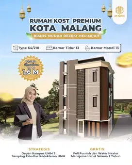 Rumah Kos Dekat Kampus UMM UB UIN UNISMA